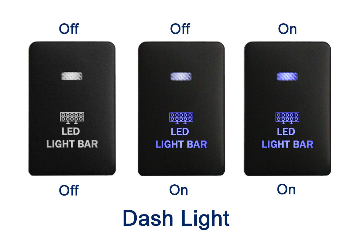 Light Illumination effect of AOBSWM200 series MITSUBISHI Push Button Switch with dual LED LIGHTS