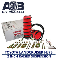 Air bag 72098 for Toyota Landcruiser HJ75 with 2 inch Raised Suspension
