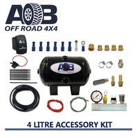 Full Accessory Kit with 4 Litre 200 psi Air Tank for Nissan/Holden/Mitsubishi/Toyota Hilux Landcruiser 70 79 Prado 150 etc