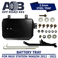 Battery Tray for ISUZU MU-X 06/2012 - 2022 black
