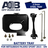 Battery Tray for Pajero Sport 2.4L TD 2015 onwards black