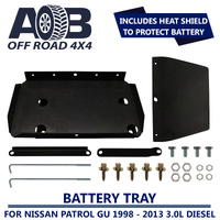 Battery Tray for Nissan Patrol GU 3.0L 1998 - 2013 Black