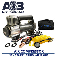 12 Volt 200psi Portable Air Compressor