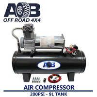 24 Volt 200psi compressor and 9 Litre tank Universal Kit