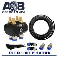  4 Port Diff Breather Deluxe Kit