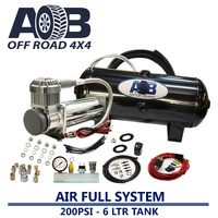 24 Volt 200psi compressor and 6 Litre tank Universal Full System