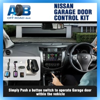 Wireless Garage Door Opener Control Kit for Nissan Pathfinder R52 Navara NP300 X-Trail T32 QASHQAI All Models