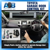 Wireless Garage Door Opener Control Kit for Toyota Hilux, Kluger, FJ Cruiser, Prado 120, HiAce, Landcruiser etc.