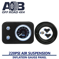 Genuine TWIN NEEDLE VIAIR AIR SUSPENSION INFLATION VALVE 220 PSI KIT