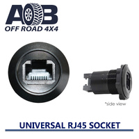 RJ45 Pass Through Universal UHF Radio Remote Microphone Socket for Toyota Hilux, Prado, Ford, Mazda, Mitsubishi, Nissan VW Amarok and more