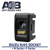 RJ45 Pass through IT500 UHF Radio Microphone Socket for Isuzu 24V TRUCK F & N Series Amber LED for Uniden Oricom GME Icom Crystal Digitech