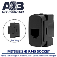 RJ45 Pass through M100 UHF Radio Microphone Socket for Mitsubishi Pajero, Challenger, Triton ML, Triton MN, Endeavor, Eclipse, ASX