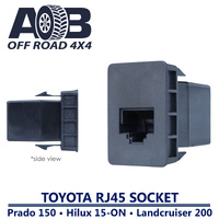 RJ45 Pass Through 900 UHF Radio Microphone Socket Outlet for Toyota 4Runner, Camry, FJ Cruiser, HiAce, Landcruiser, Suzuki Jimny and more