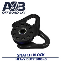Recovery snatch block 9T BLACK