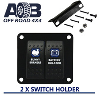 Switch Panel 2500 2 x Carling Type Rocker Switch holder