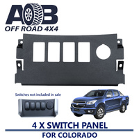 Switch Panel C04 for Holden Colorado RG 4 x Rocker Switches