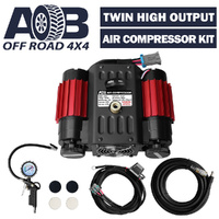 12 Volt 200psi Twin Air Compressor Kit