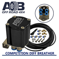Competition Diff Breather Kit 201 with 6 Port Hi-Flow Big Hose