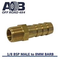1/8 BSP Male to 8mm Barb