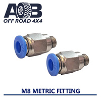 Breather Fitting DBFT504T 2 of M8 Metric Fitting