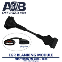 EGR Delete Cable / Blanking Module 004 Triton MN 4D56 2.5L engine 2009 - 2015