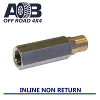 1/4'' BSP IN OUT One Way Non return Valve
