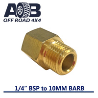 1/4 BSP Male to 1/4 BSP Female