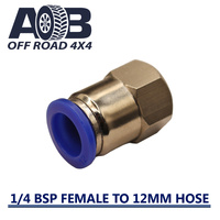 1/4 BSP Female to 12mm hose