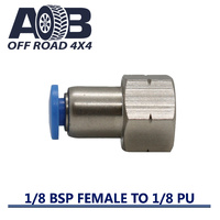 1/8 BSP female TO 1/8 PU