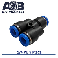 1/4  Y PIECE Air Fitting
