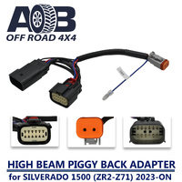 High Beam Piggy Back Adapter For Silverado 1500 ZR2-Z71 ( 2023 ~ Onwards )