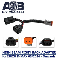 High Beam Piggy Back Adapter For ISUZU D-MAX DMAX ( 05/2024 ~ Onwards)