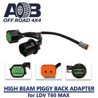 High Beam Piggy Back Adapter For LDV T60 MAX 2021 ~ 2023