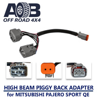 High Beam Piggy Back Adapter For MITSUBISHI Pajero Sport QE 2015 ~ 2019