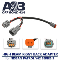 High Beam Piggy Back Adapter For NISSAN Patrol Y62 Series 5 2020 ~ Onwards