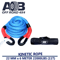 Kinetic Rope 22mm x 6m 22000lbs 11T Blue
