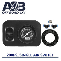 Pressure gauge 110K 200psi air bag control Panel Kit