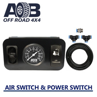 Pressure gauge 110SK 200psi air bag control Panel Kit