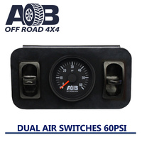 Pressure gauge 22050 MAX 60psi twin air bag control Panel