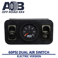 Pressure gauge 22050E 60psi twin air bag control Panel