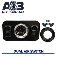 Pressure gauge 220K 160psi twin air bag control Panel Kit