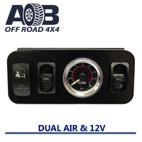 Pressure gauge 220S 160psi twin air bag control Panel