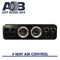 Pressure gauge 440 four air bag control Panel