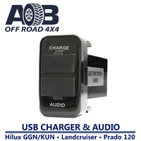 Toyota 800 DUAL USB Audio Charger Socket