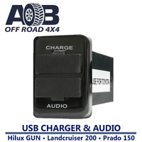 Toyota 900 DUAL USB Audio Charger Socket