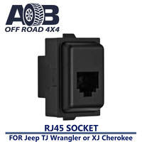 UHF RJ45 Pass through Switch Blank for Jeep TJ Wrangler XJ Cherokee