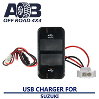 Power Outlet Dual USB Charger Suzuki GPS iPhone iPad iPod Audio 12V