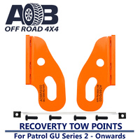 5T Recovery Tow Points Kit 2100N for Nissan Patrol GU Series 2 - Onwards, II, 3 III, IV 4, V 5, VI 6, VII 7