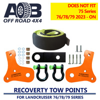 Recovery Tow Points Kit 2800C for Toyota LandCruiser 76 78 79 series