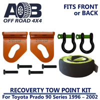 Recovery Tow Points kit 3500E for Toyota Prado 90